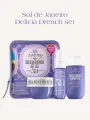 Набор по уходу за телом Sol de Janeiro Delícia Drench Jet Set (крем, гель для душа, мист)
