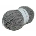 Пряжа Зимняя премьера (Пехорка), серый меланж - 96, 50% мериносовая шерсть, 50% высокообъёмный акрил, 10 мотков, 100 г, 150 м.