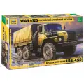 Сборная модель ZVEZDA Российский армейский грузовик Урал-4320 (3654) 1:35