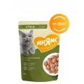 Мнямс консервы кусочки в соусе с уткой для домашних кошек 85гр*12шт