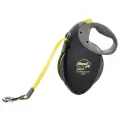 Поводок-рулетка Flexi Giant Neon Professional, 10 м, 50 кг, светоотражающий