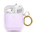 Чехол Elago для AirPods Gen 1 & 2 Clear Hang case Lavender