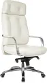 Бюрократ Кресло руководителя Бюрократ _DAO белый кожа крестов. алюминий