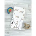 Плед Mjolk Гепарды, двусторонний, хлопок, 100%, 120 см х 85 см