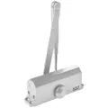 Доводчик Dormakaba TS 77, с рычажной тягой, для дверей до 90 кг, серый