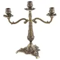 Канделябр Бутон на 3 свечи, под бронзу