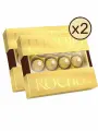 Конфеты шоколадные с орехом подарочные Ferrero Rocher 125 г 2 шт