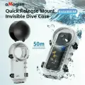 Insta360 X4 Dive Case полностью невидимый аквабокс для Insta360 X4 защищает камеру под водой на глубине до 50 метров