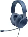Наушники проводные JBL Quantum 100, с микрофоном, закрытые, синий