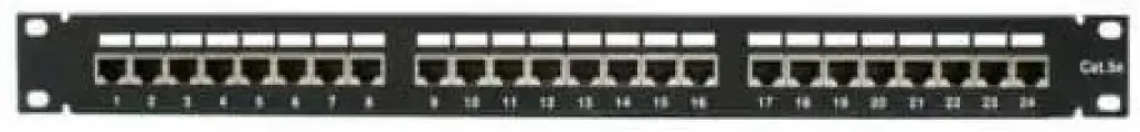 Патч-панель 19', 24хRJ-45, FTP, Cat.5e, 1U | код 10-0402 | SUPRLAN (2шт. в упак.)
