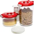 Набор контейнеров для вакуумной упаковки Status VAC-RD-Round Red