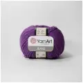 Пряжа YarnArt Jeans, 55 % хлопок, 45 % акрил, 50 г, 160 м, 5 шт., 50 фиолетовый