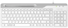 Клавиатура A4Tech Fstyler FK25, русские и английские буквы, белый (fk25 white)
