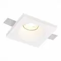 Встраиваемый светильник ST Luce St252?254 Gypsum ST254.328.01, GU10, 50Вт, кол-во ламп:1шт, Белый
