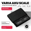 Электронные кухонные весы Varia AKU SCALE, таймер, сенсорное управление, цвет: черный