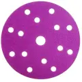 Круг шлифовальный Purple PP627 (150 мм; 15 отверстий; Р120; 100 шт) Hanko PP627.150.15.0120