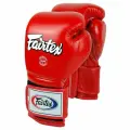 Боксерские перчатки Fairtex BGV9 red (мексиканский стиль) 16 унций