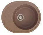 Мойка GRANICOM NOVELL Аврора 6203 (615*495мм), (терракотовый) (без сифона)