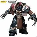 Подвижная фигурка Warhammer Ересь Хоруса JOYTOY 30K 1/18 Сыны Хоруса Отряд терминаторов Джастаэрина Джастаэрин с когтями-молниями Подарочная модель