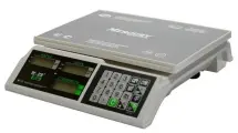 Весы торг. настол. M-ER 326AC-15.2 Slim, LCD, белые_3040 Mertech 1034128