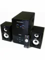 Колонки Dialog Progressive AP-220 BLACK 2.1, 30W+2*15W RMS, USB+SD reader
