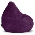 Кресло мешок груша GoodPoof Вельвет XXL слива