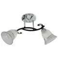Люстра 12259/2MR+CR+BK WT+CL ЭкономСвет