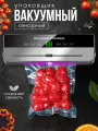 Вакуумный упаковщик, Запайщик пакетов, Вакууматор для продуктов, Упаковщик пакетов металлический корпус, мощность 110Вт