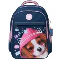 Рюкзак Hatber LIGHT -Милый щенок- 38х29х14,5 см, нагрудная стяжка, 2 отделения, 3 кармана
