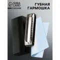Губная гармошка Music Life T002 C диатоническая, 10 отверстий, с футляром