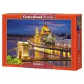 Пазл Castorland Budapest view at dusk (C-200405), 2000 дет., 68х92х5 см, белый,