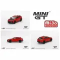 Машинка MINI GT 1/64 Lamborghini Urus Performante Rosso Mars Blister Packaging Diecast Scale Model Car