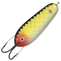 Блесна Kuusamo Rasanen 70/10 (незацеп) BL/Ye-S