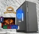 Системный блок Gamemax Expedition Blue, AMD A8, SSD 256GB, HDD 1TB, Windows 11