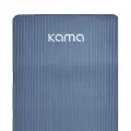 Коврик спортивный для фитнеса из NBR толстый, 1 см, Kama
