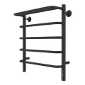 Полотенцесушитель электрический черный С комплектом подключения Стандарт с/п П5 500х600