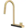 Смеситель для кухни Milacio Ultra MCU.556. GD Золото брашированное