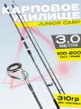 Карповое удилище JUNIOR CARP 300 см быстрый строй, тест 100-200 г