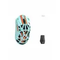 WLMOUSE Beast X Max, игровая мышь, беспроводная, твердые стороны, PAW 3950 HS, OMRON opticals, Blue/Orange