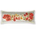 Подушка Декоративная Гобеленовая 32х85 Летняя Бабочки и маки