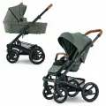 Детская коляска трансформер 2 в 1 Mutsy NIO Sea Green, с рождения и для детей весом до 22 кг, универсальная