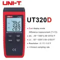 UNI-T UT320A UT320D Цифровой термометр Mini Kontakt Dual K/J Термометр Термометр Тестер температуры, UT320D