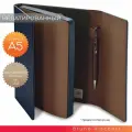 Ежедневник недатированный Bruno Visconti WALTZ с магнитным клапаном и цветным срезом, темно- синий А5 арт.3-543/07