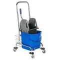 Тележка уборочная ЭкоКоллекция 78096 25 л синий/серый 92 см 53 см 25 л 40 см