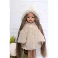 Одежда для кукол 32-35см Paola Reina, Vidal Rojas, Berjuan и др, Шубка для кукол, бежевый