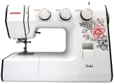 Швейная машина Janome Floki, электромеханическая, качающийся челнок, белая