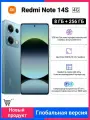 Смартфон Xiaomi Redmi Note 14s 8/256 ГБ Global, Dual nano SIM, синий