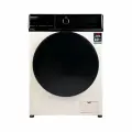 Стиральная фронтальная SMILE SWMSW8MB1400 бежевый мрамор/черный (DD, пар, инвертор)