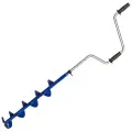 Ледобур Mora Ice Easy 125 мм для зимней рыбалки арт. ice-mm0106 / ледобур для шуруповерта
