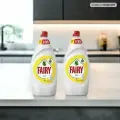 Fairy Средство для мытья посуды, сочный лимон, 1350 мл, 2 штуки